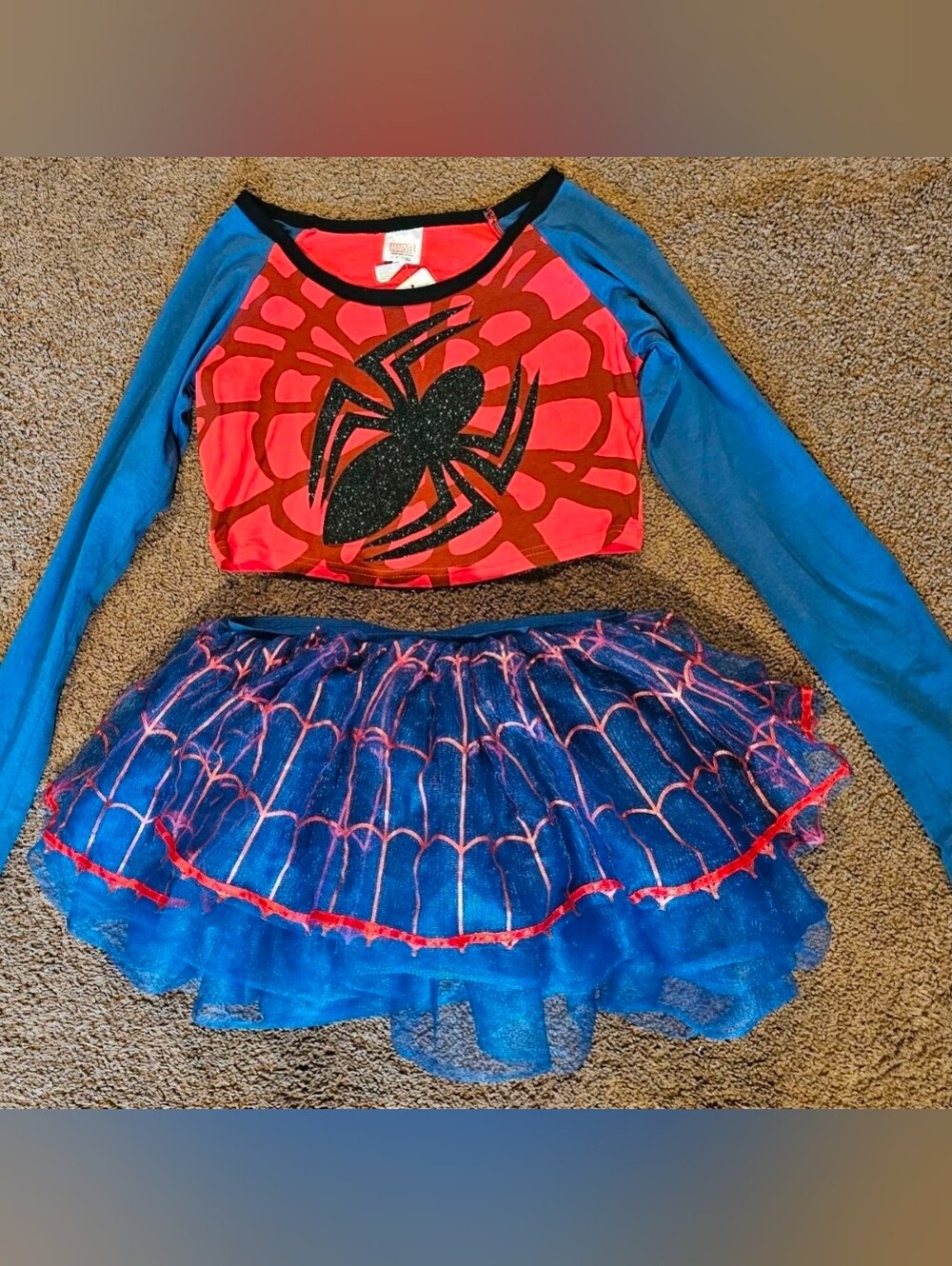 Spiderman Women's Costune Set